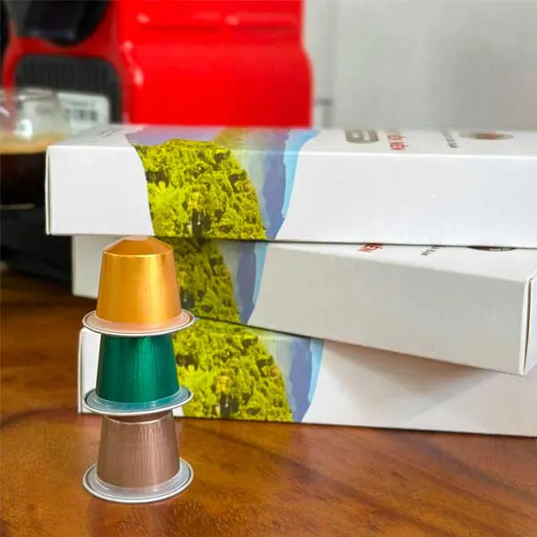 使用 Nespresso Krups Inissia 胶囊咖啡机冲泡胶囊咖啡