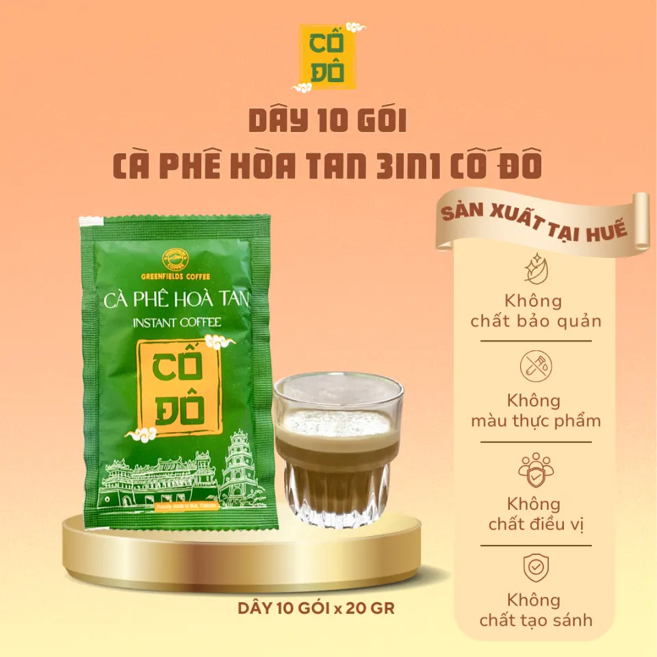 3in1 인스턴트 커피 10스틱 진한 맛 (10스틱 x 20g)