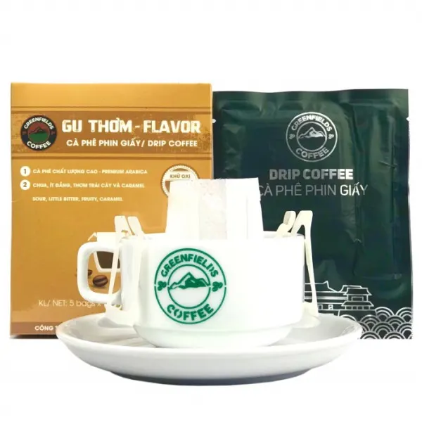 Greenfields Coffee Mild Drip Bag Coffee