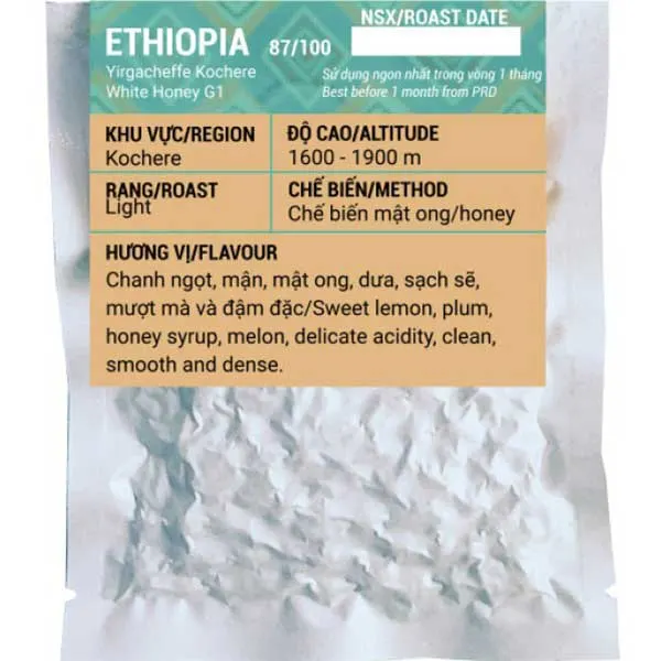 Ethiopia Guji Shakisso G1 18g