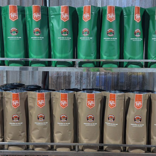 Cà phê rang xay nguyên chất theo gu tạo sẵn dòng BLEND