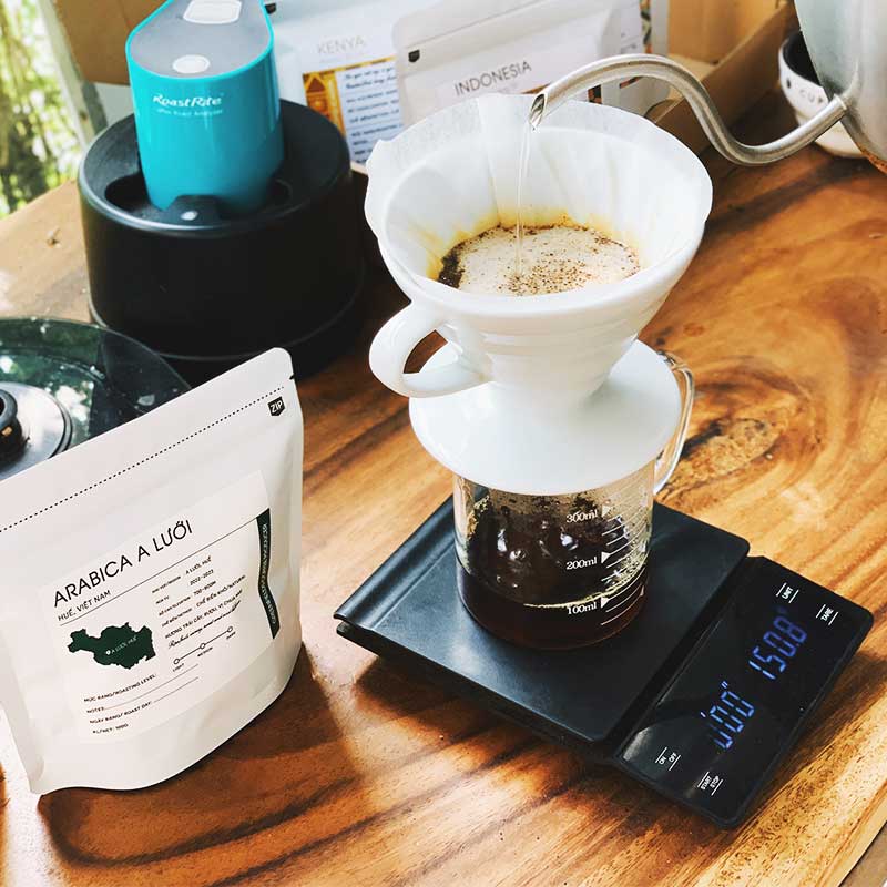 Cà phê Đặc sản của Huế - Arabica A Lưới chế biến khô 100g