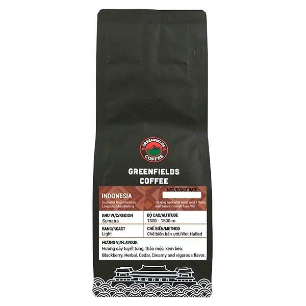 Cà phê Indonesia Sumatra Raja Harimau Lintong Mandheling 250g